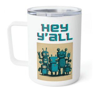Southern Robots Insulated Coffee Mug, 10 oz.
